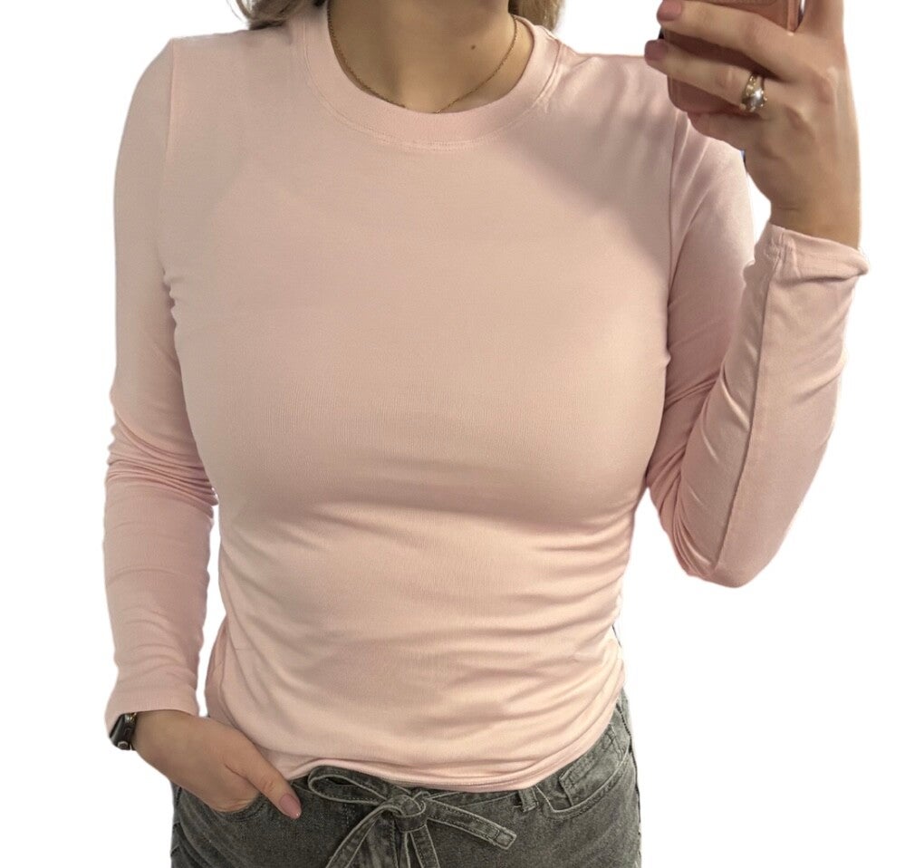 By swan basic top licht roze