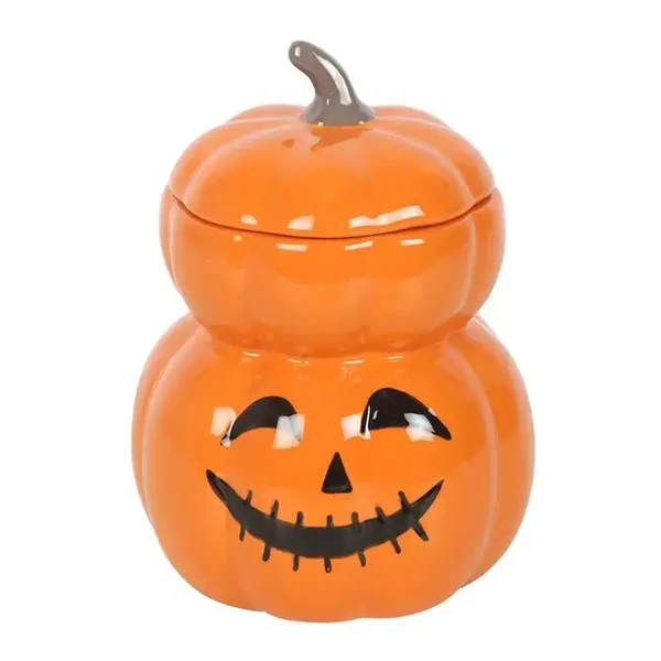 Brûleur empilable en forme de citrouille