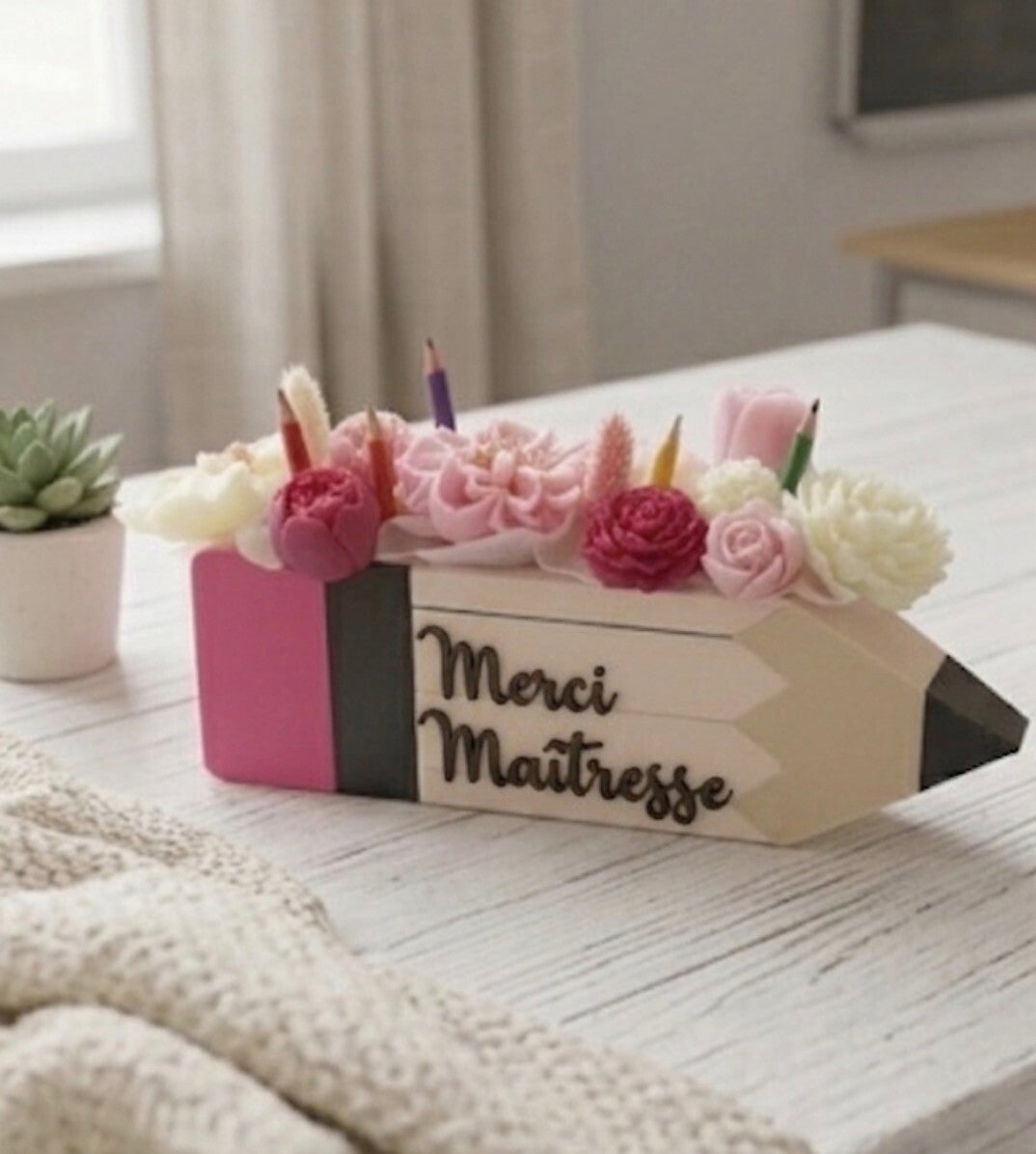 Le crayon fleuri