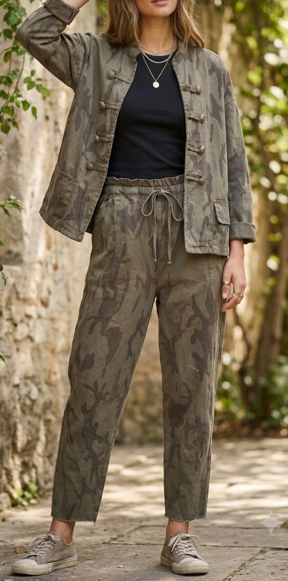 Camouflage Jas
