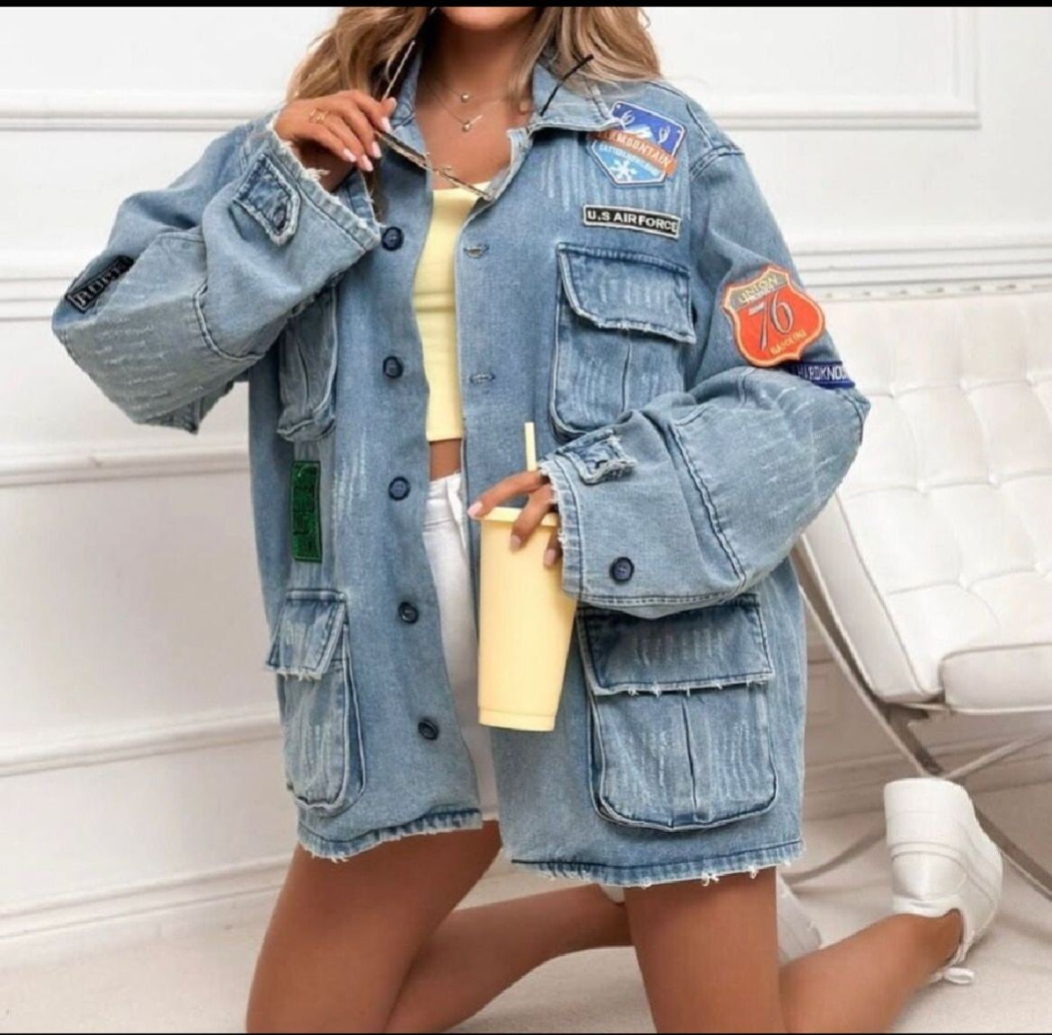 Spijker Oversized Jas