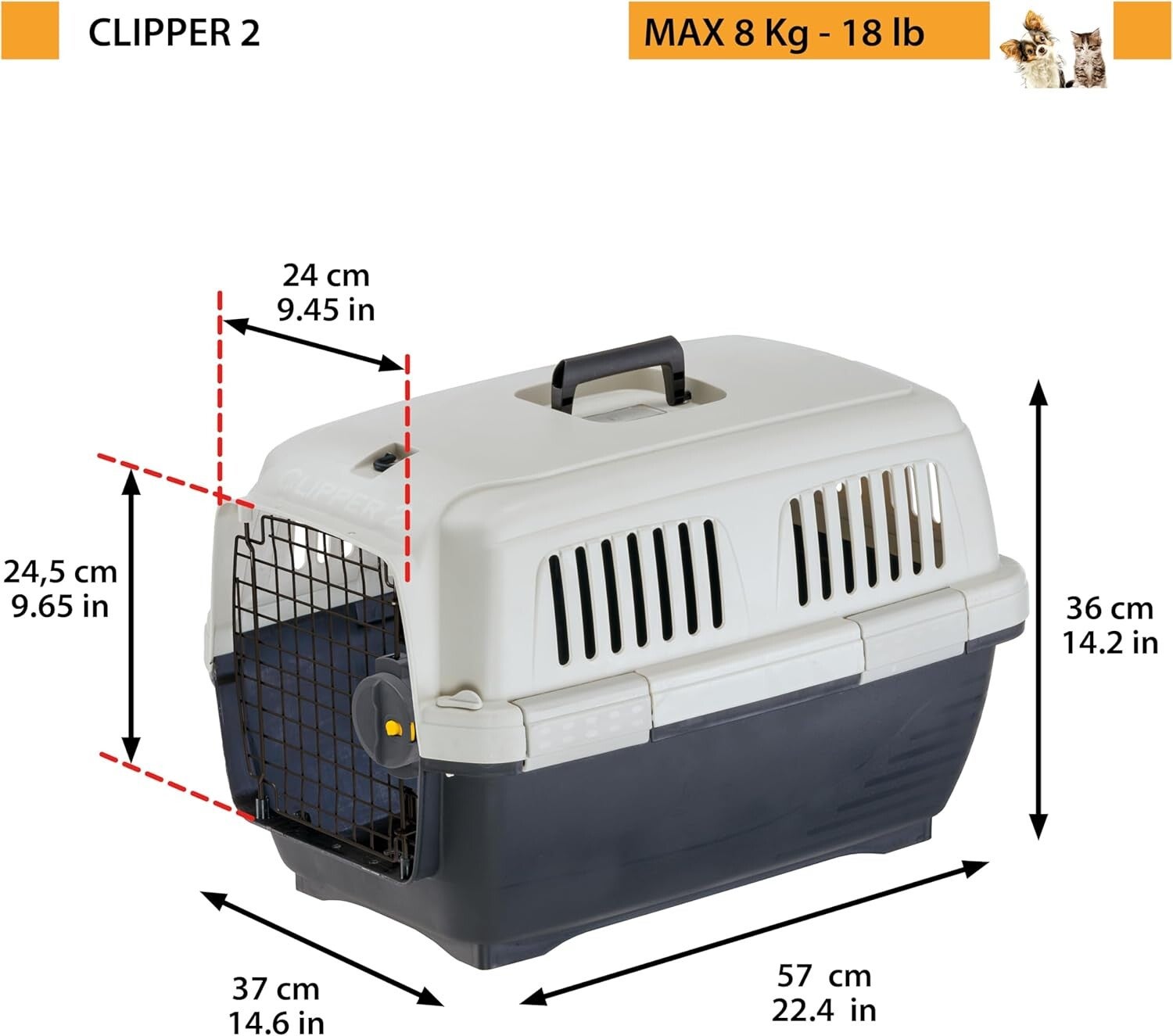 Best selling hard shell pet travel carrier