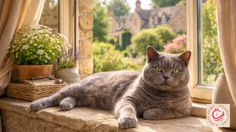 Most loved cats series with cat sunning itsellf on a windowsill