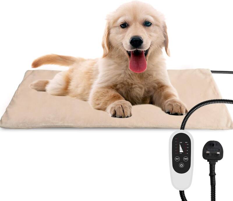Heated pet blanket for dogs, cats puppies, kittens