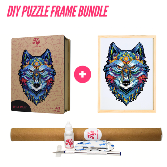 DIY Puzzel & Frame Kit Bundel