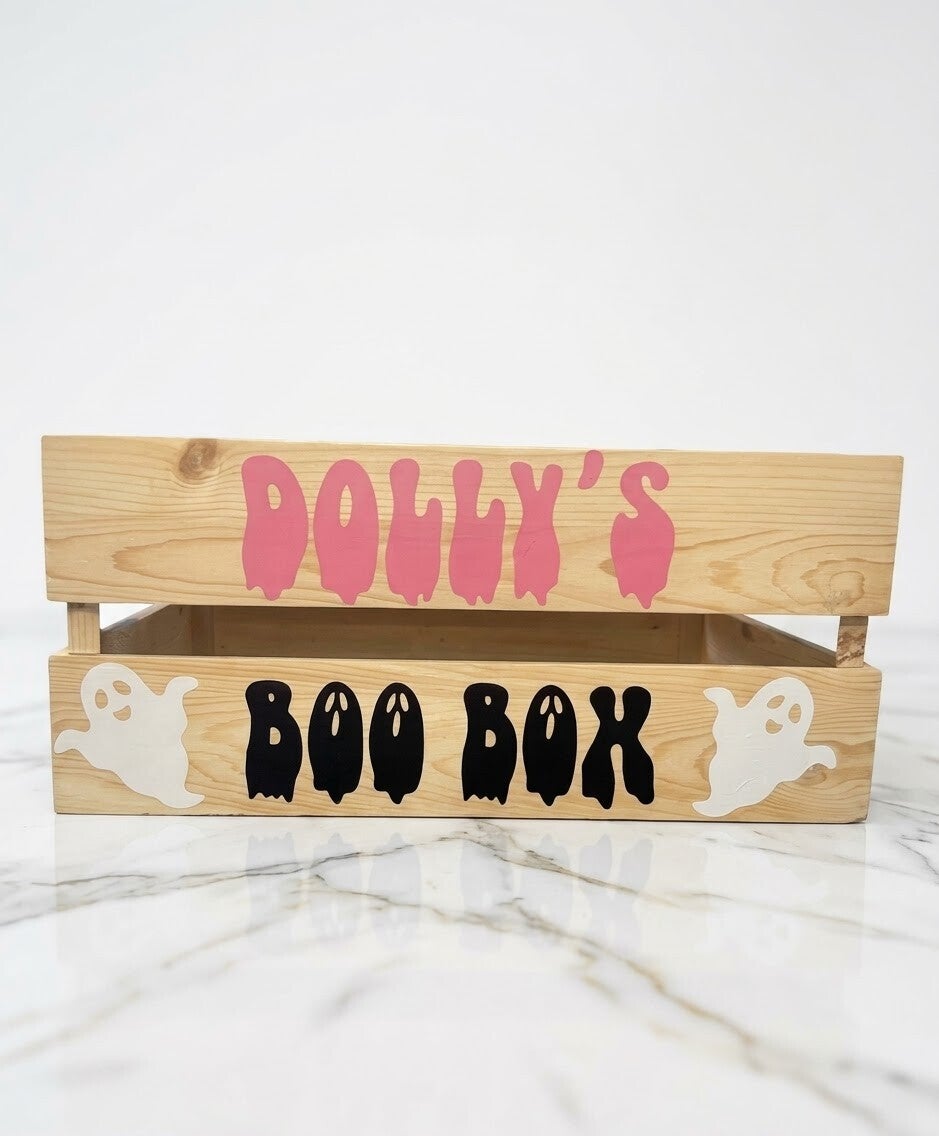 Halloween hamper box (empty)