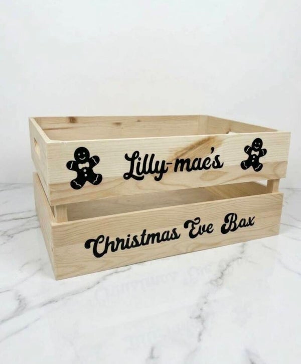 Christmas Eve Crate (empty)