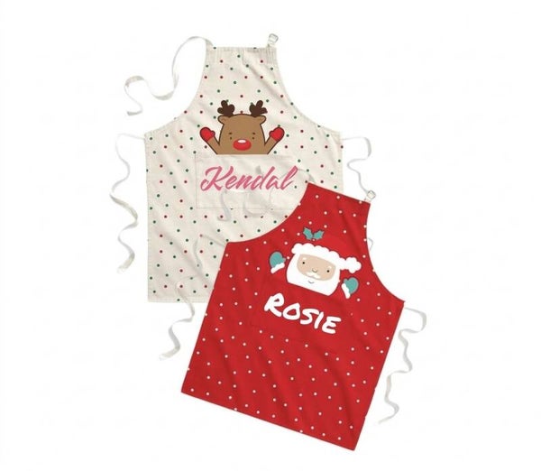 Kids Christmas Apron