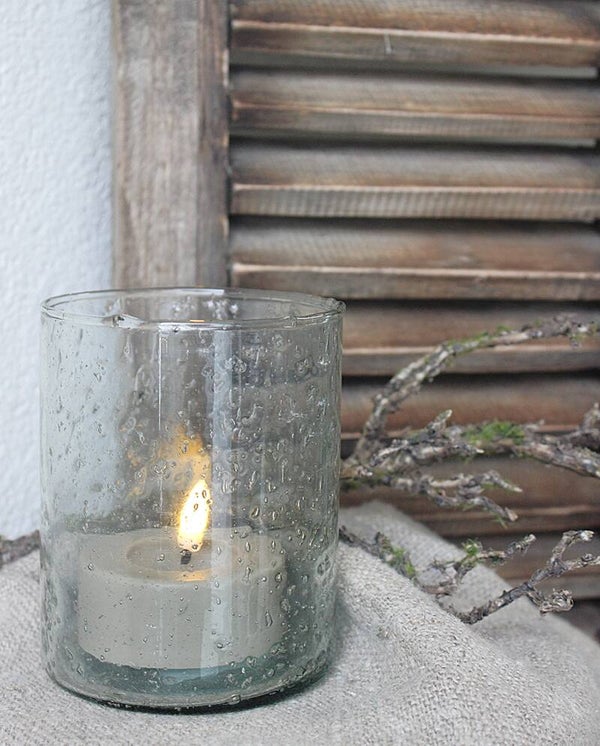 Bubbelglas Windlicht - Model S