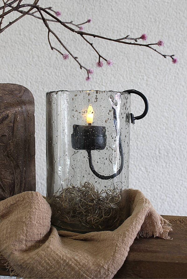 Bubbelglas Windlicht - Model M