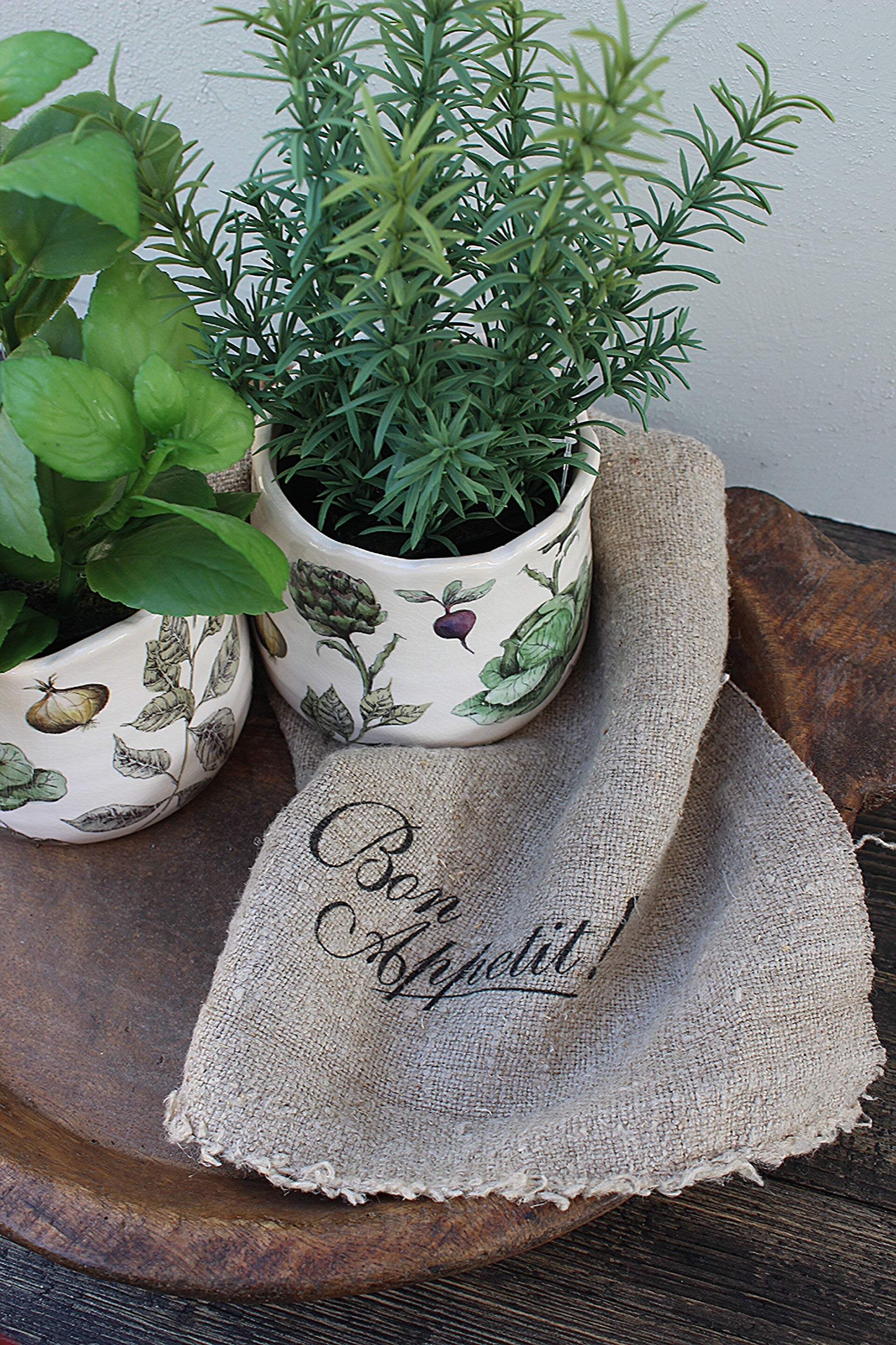 Shabby-Doek - Bon-Appetit