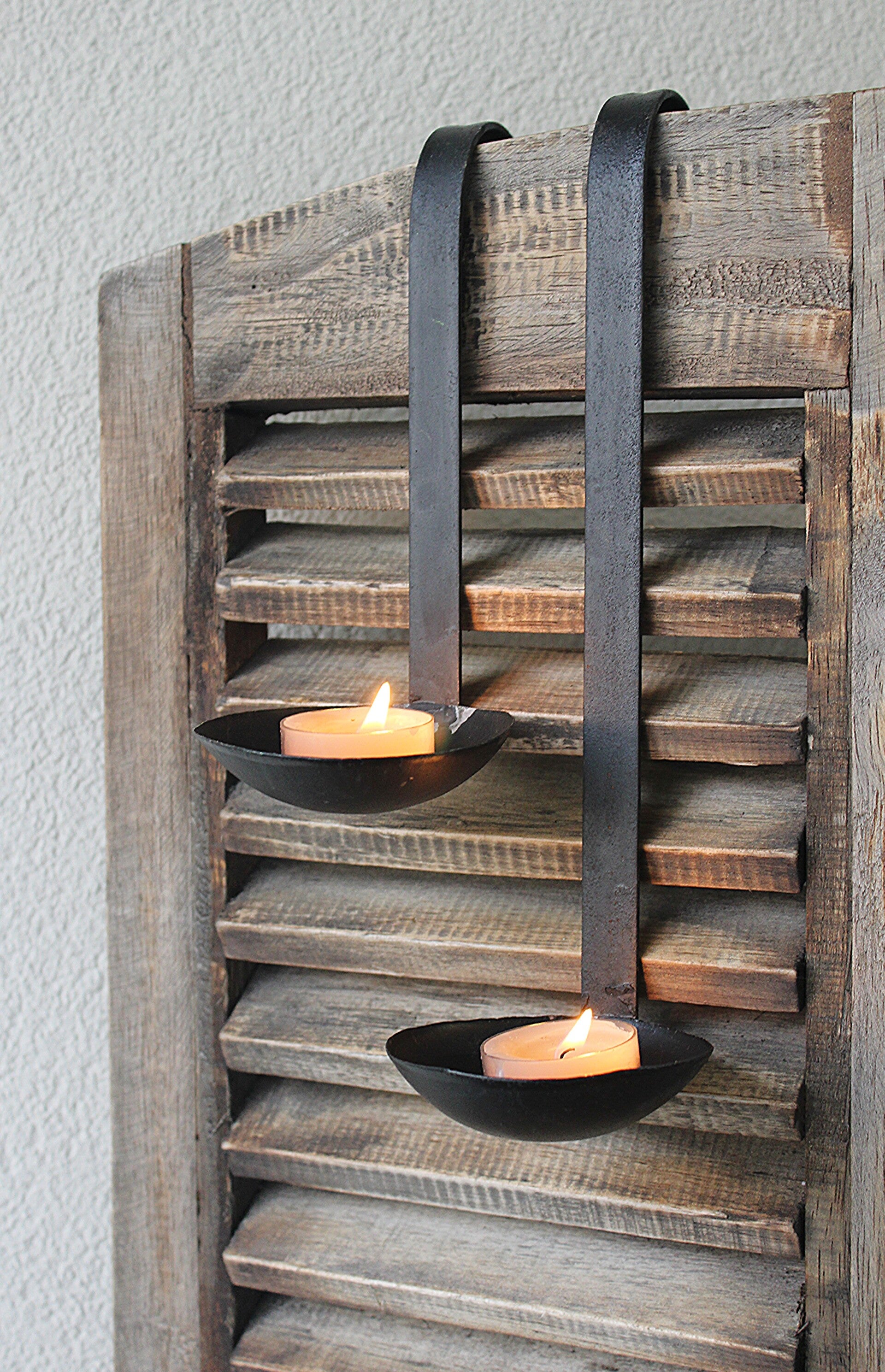 Metalen Hanglepels - 2 maten