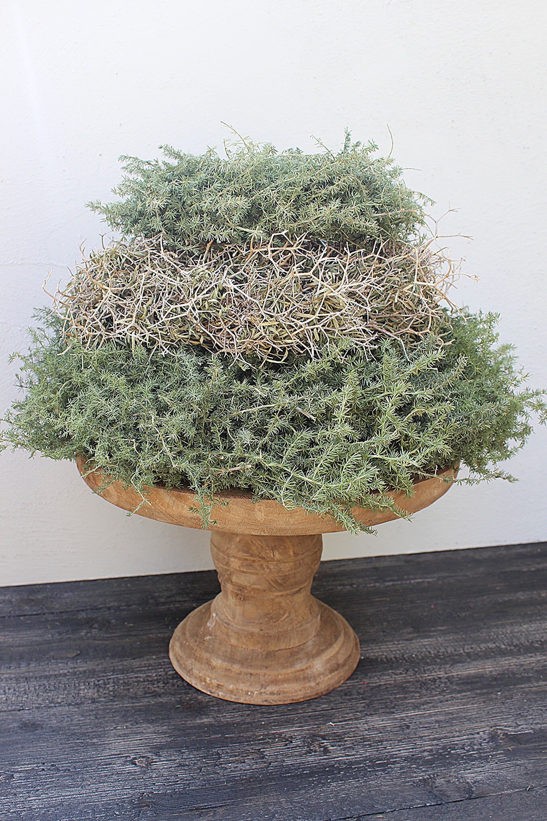 Houten plateau op voet - 'Groot'