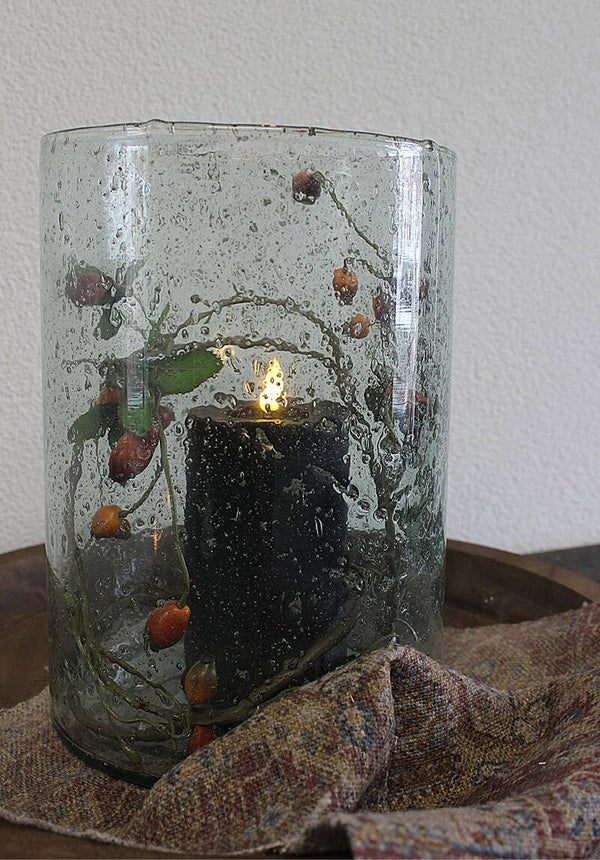 Bubbelglas Windlicht  - Model L