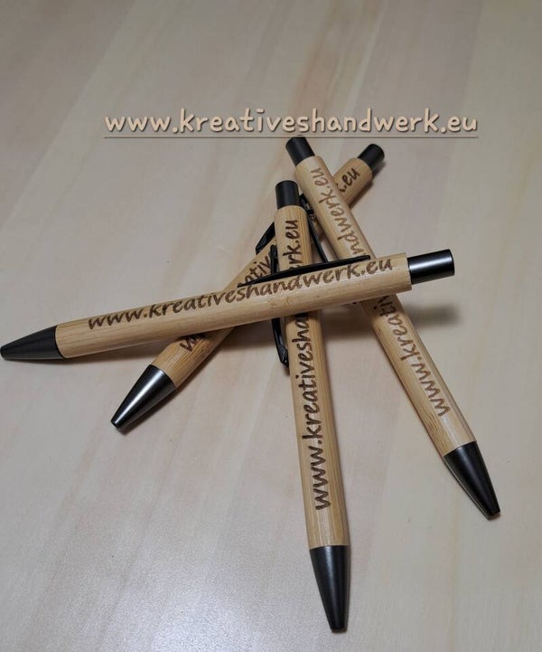 Bambus Kugelschreiber-personalisierbar