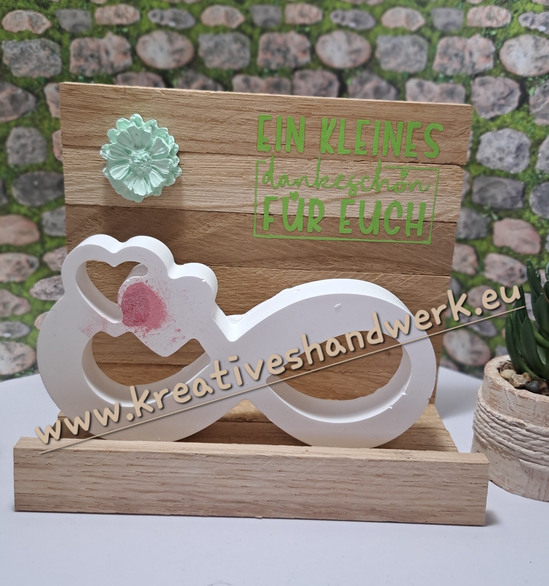 Unendlich Herz - personalisierbar