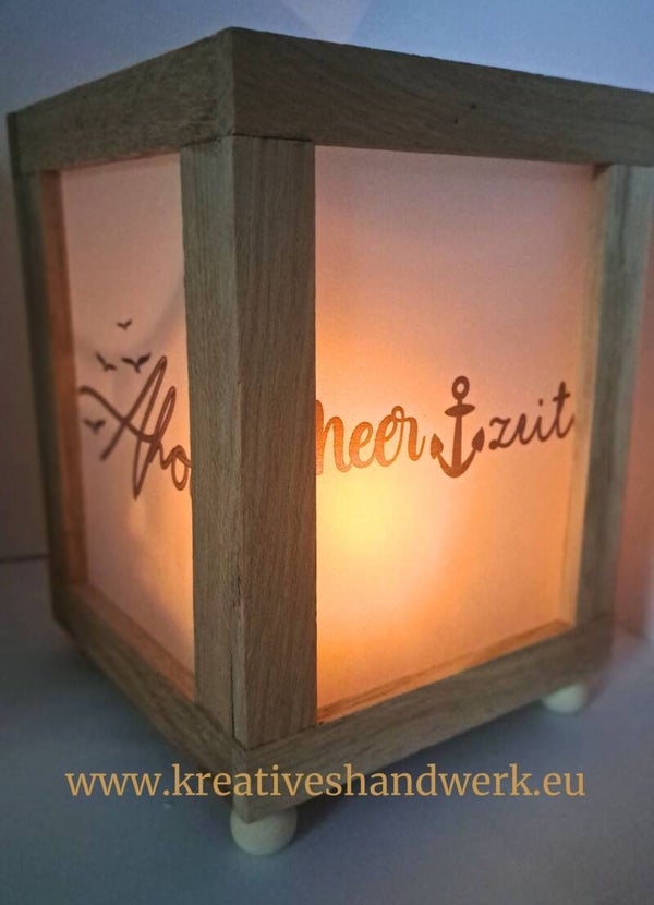 Laterne / Maritim - personalisierbar