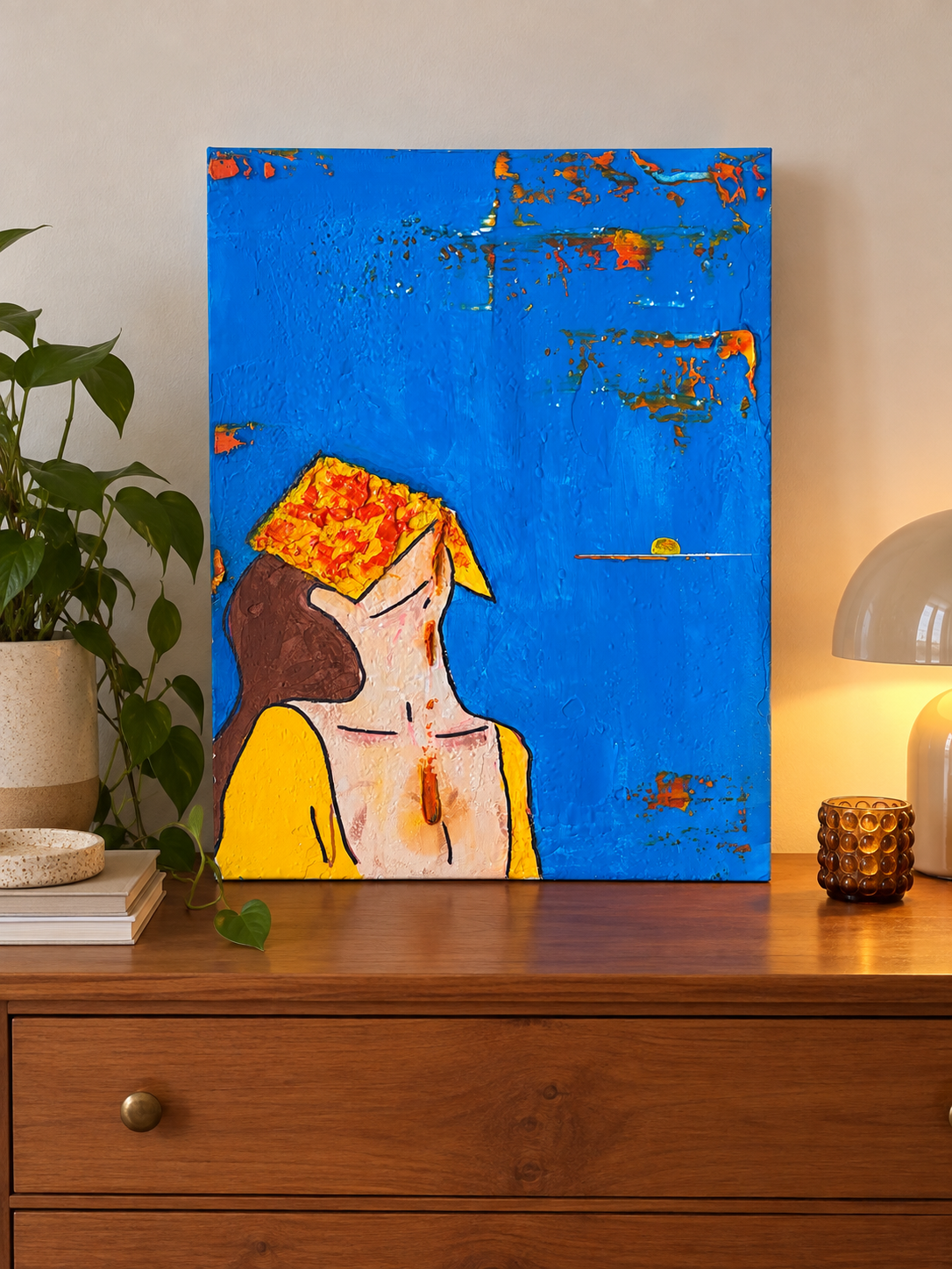 Petit tableau Octobre Rose