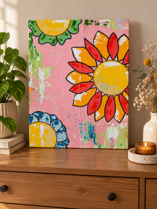 Petit tableau Octobre Rose