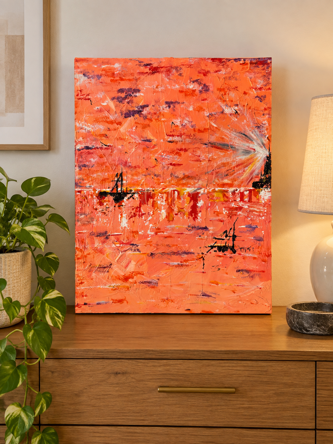 Petit tableau Octobre Rose
