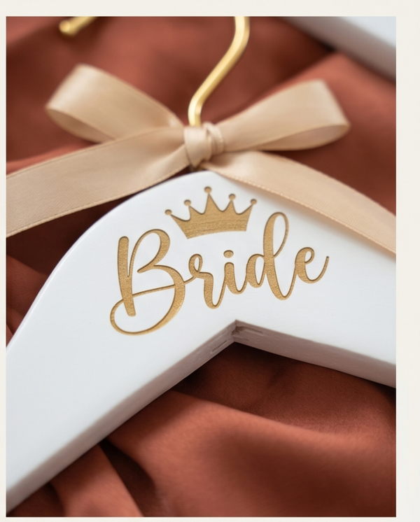 Personalized coat hanger gift