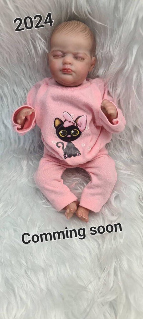 Reborn Kleidung/ Strampler Hemdchen, Mütze gr 36