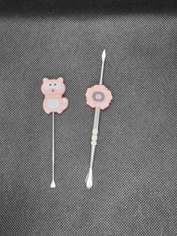2pc Tools racoon and flower
