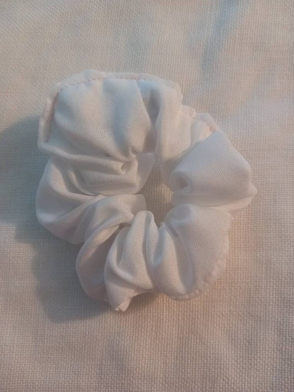 Chouchou CEREMONIE BLANC SATIN