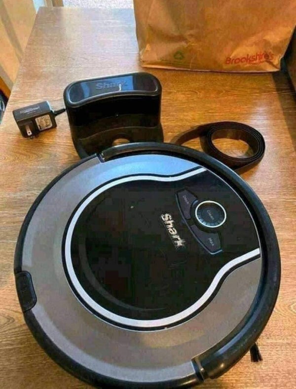 Shark Robot Vacuum Cleaner with Charging Dock