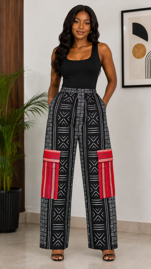 Red Adele Ankara trouser