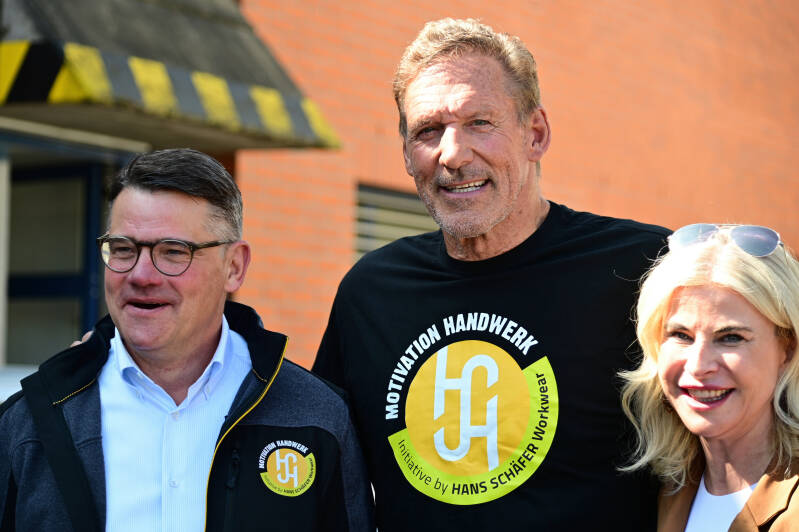 Fotos von Eventfotograf Frankfurt. Ralf Moeller und Boris Rhein
