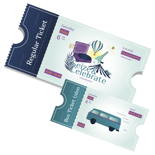 Regular Ticket + Bus Uden