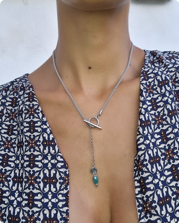 Collar colgante Índigo
