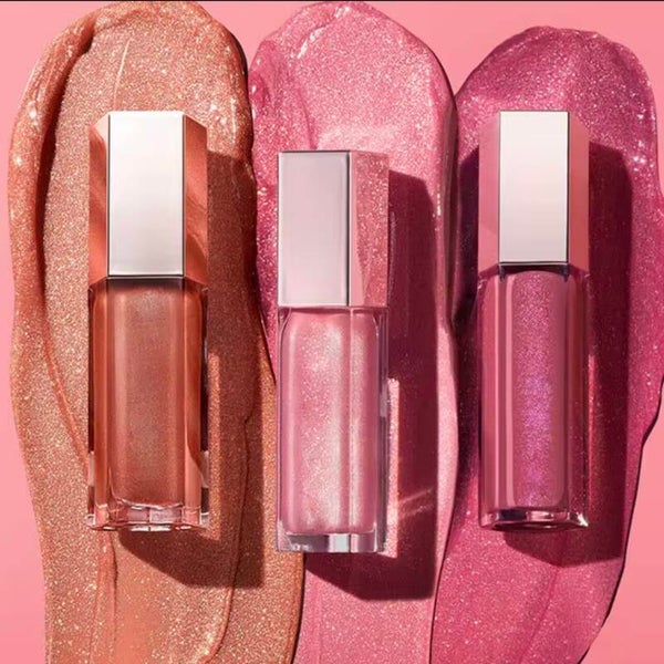 Glitter hydrating lip gloss