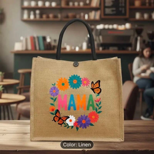 Jute Tote Bag