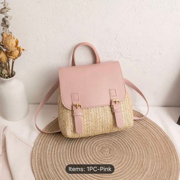 Woven Women Backpack