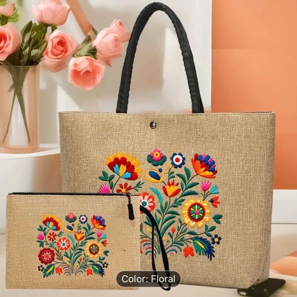 Fiber Large Capacity Tote Bag