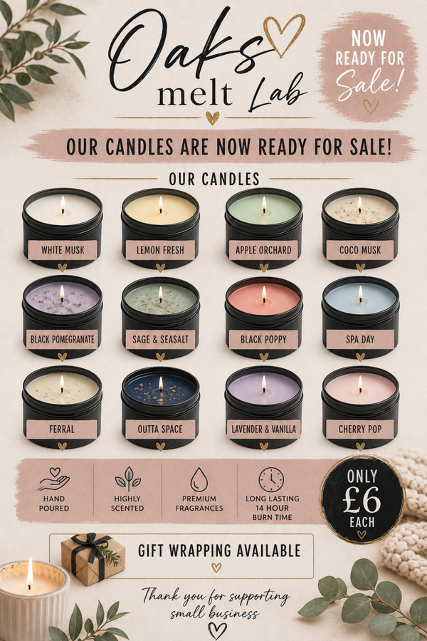 Alien scented candle
