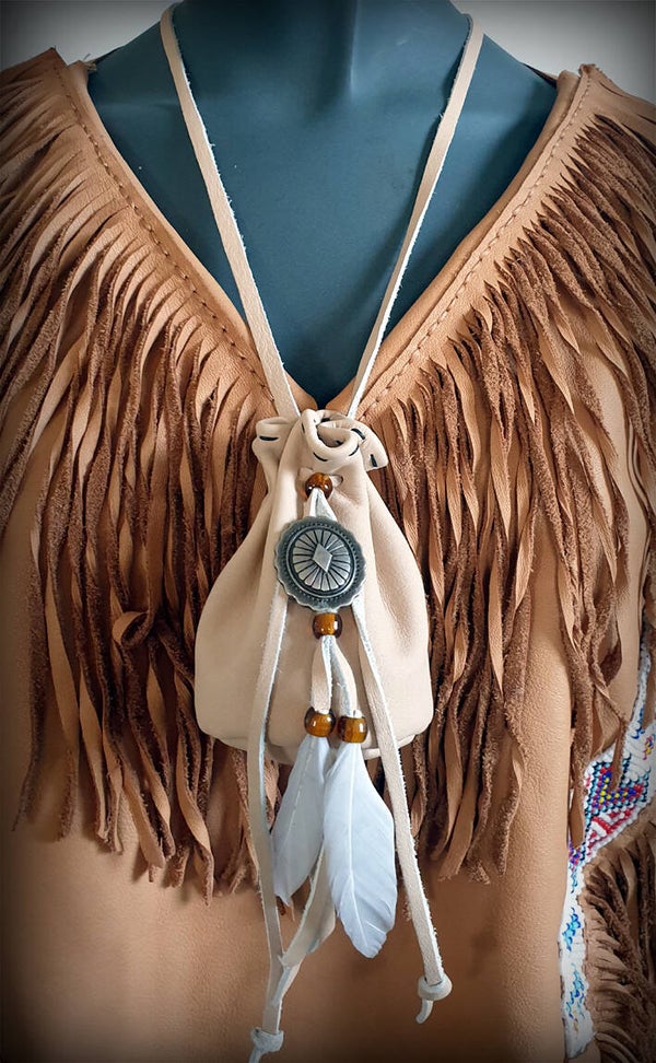 Medicine Bag (sand colour)