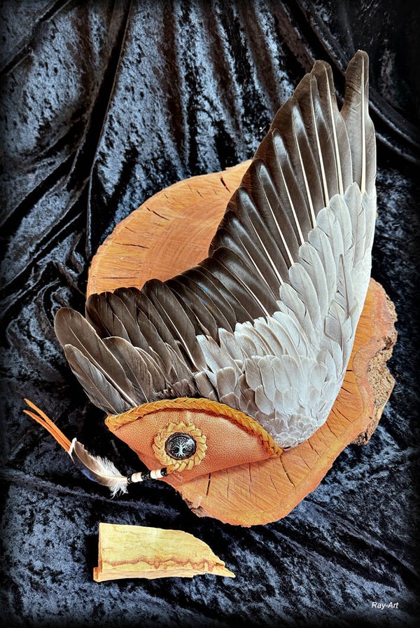 Goose Wing Smudge Feather - Maga (Lakota)