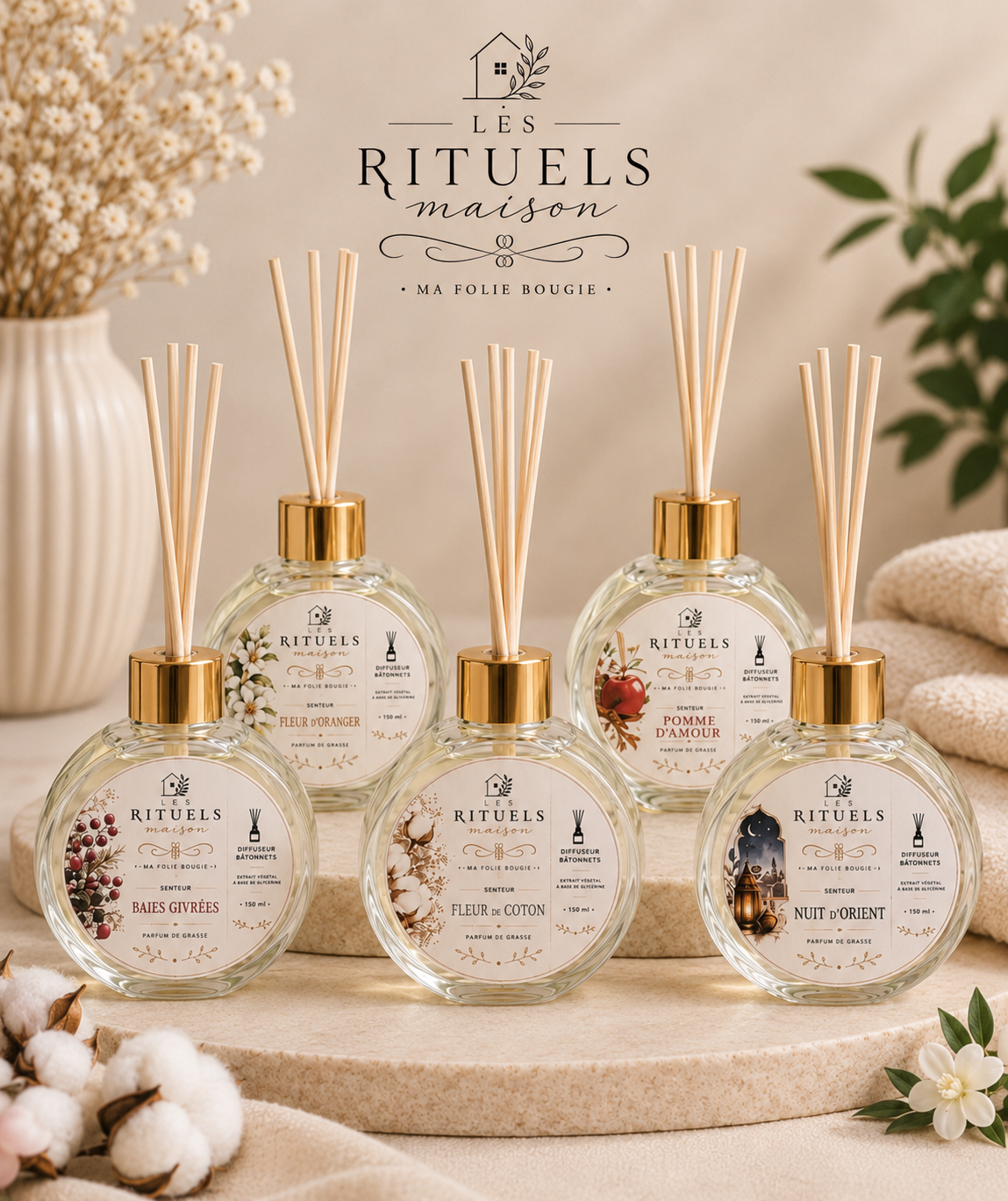 BOUQUET PARFUMÉ LUXE 150ml