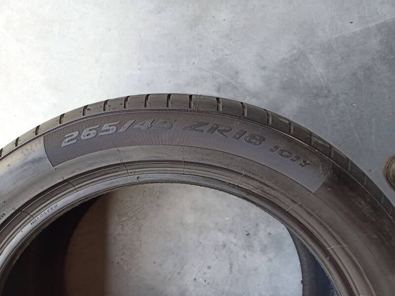 265-25-18 inch pirelli p zero banden Dalfsen
