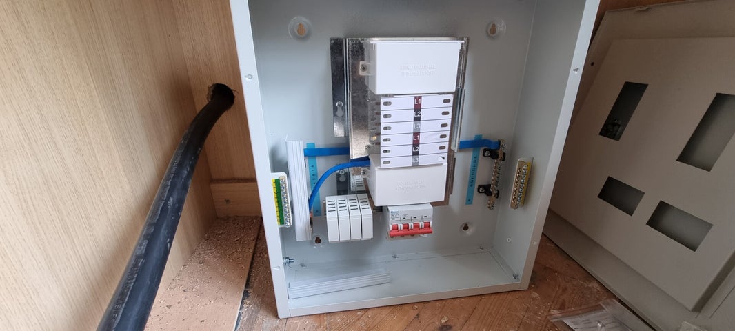 Electrical panel installation