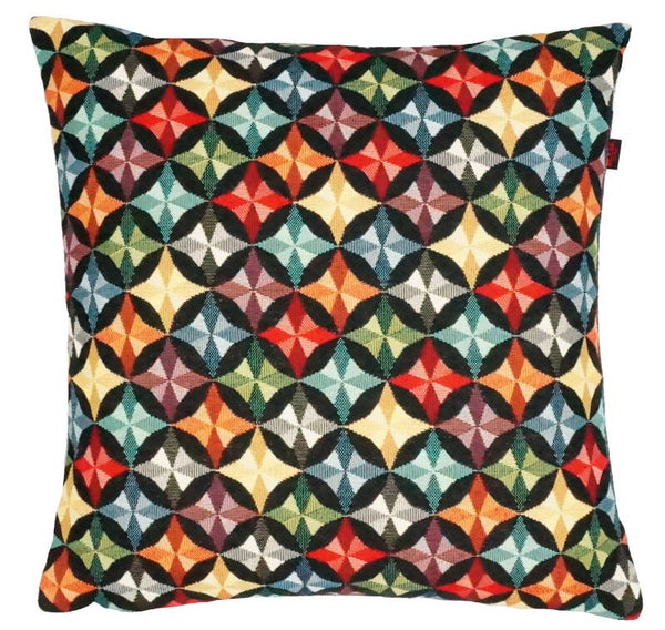 Deko Kissen Raute ca. 45 x 45 cm Fb. 999 multi Artikel 26094