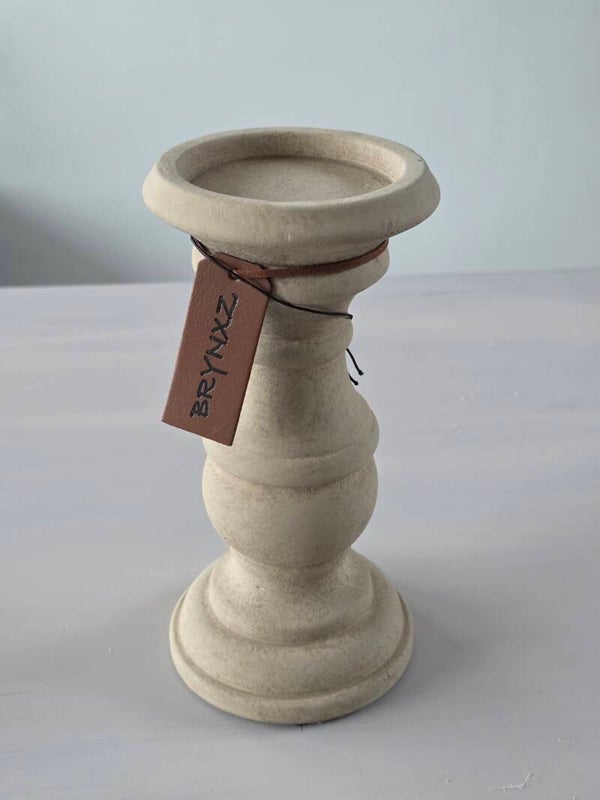 BRYNXZ candleholder grandeur majestic taupe M