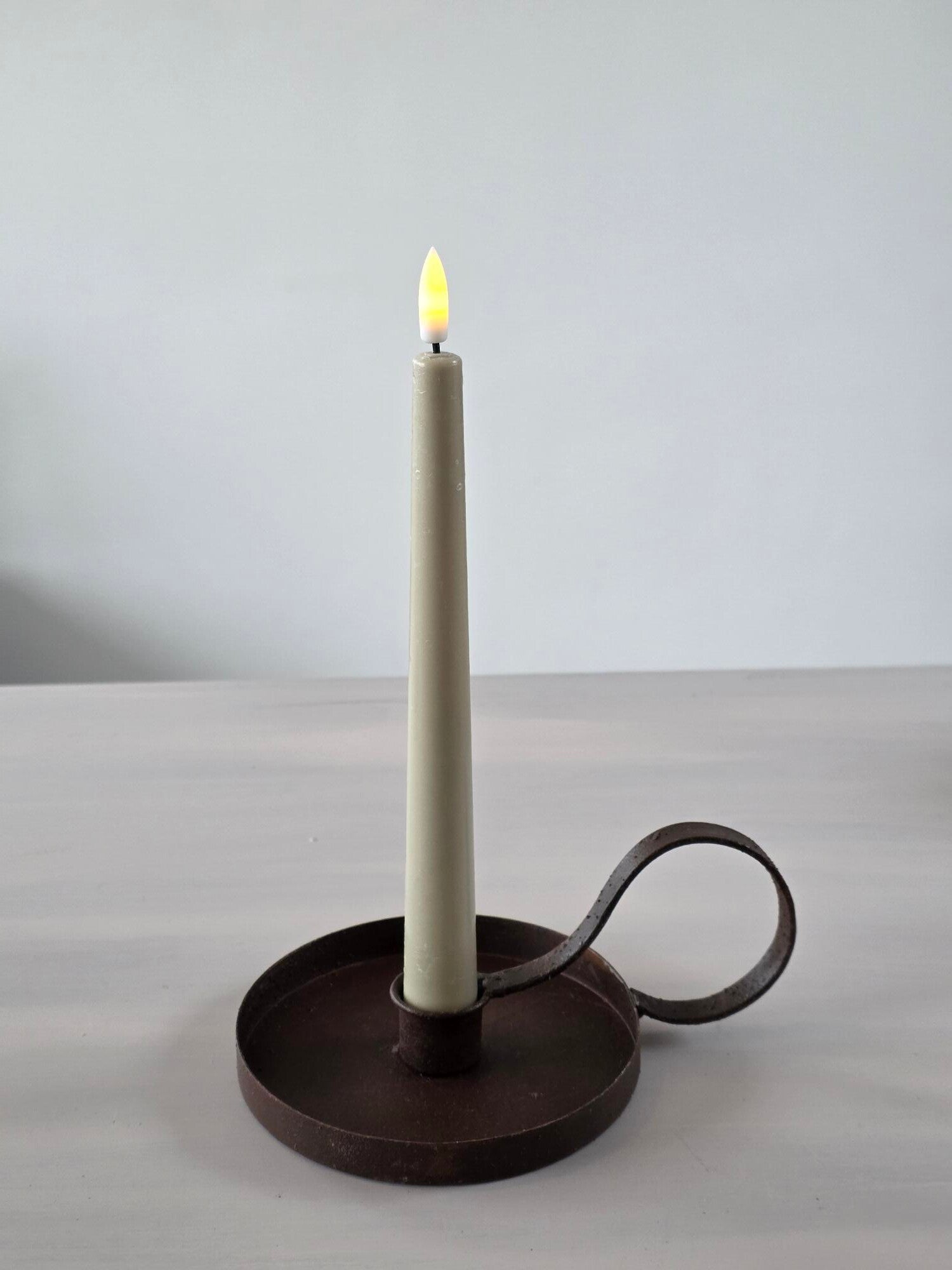 1-cup candleholder rusty