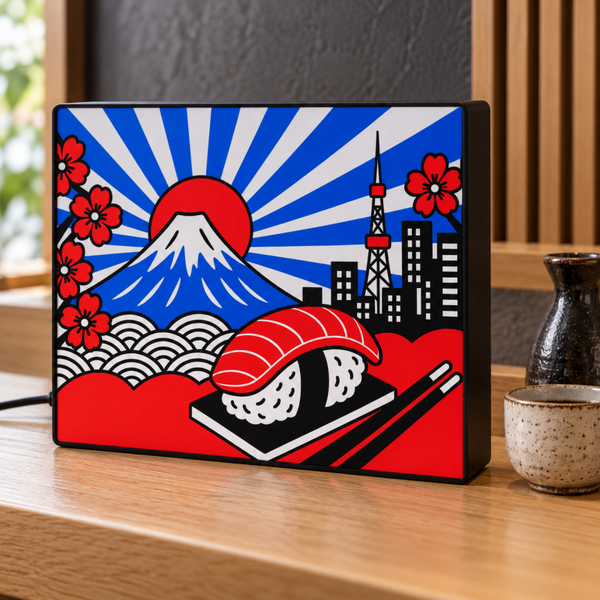 Japan Sushi lightbox – koelwit