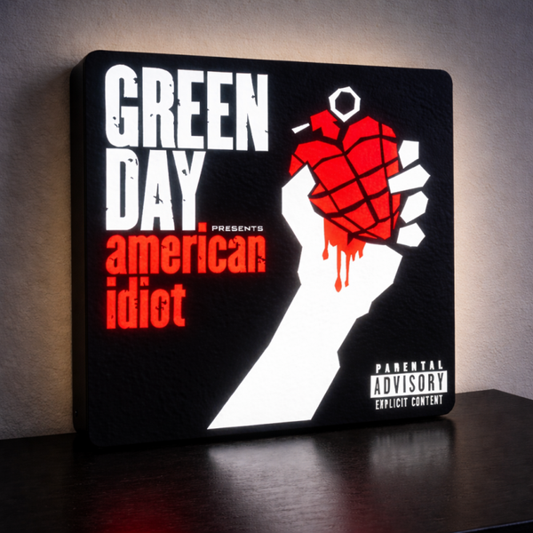 Green Day - American Idiot LED Lichtbox