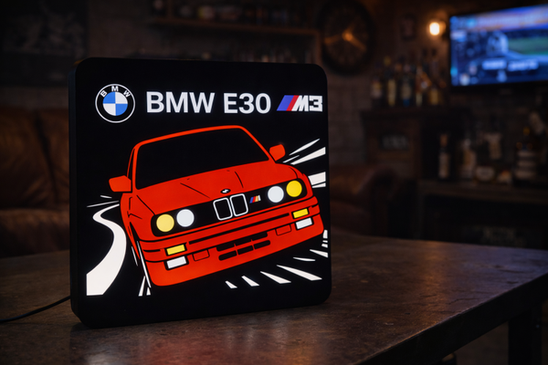 BMW E30 M3 lightbox