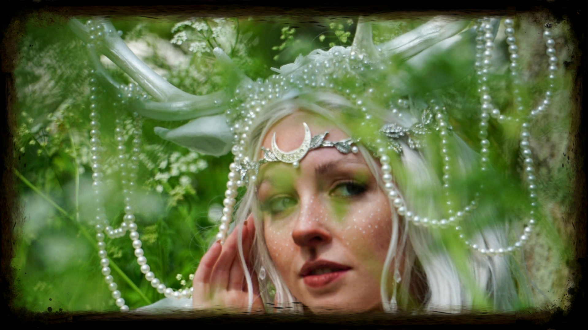 Ritual Cosplay Horned Headdress Faery Nymph